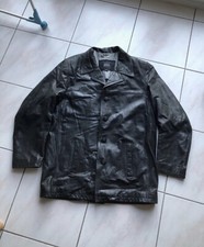 Blouson cuir vintage - blouson, en