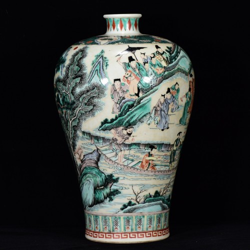 Old qing kangxi wucai - 16.1'',