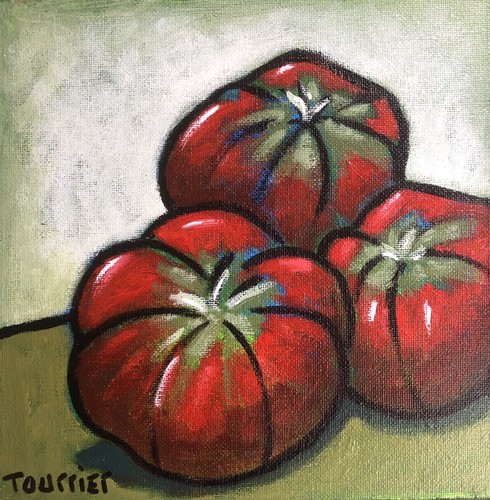 Tableau tomates rouges - tomates,