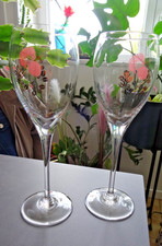 2-FLUTES CHAMPAGNE TAITTINGER COLLECTION CRISTAL BACCARAT MODELE "IMAI"