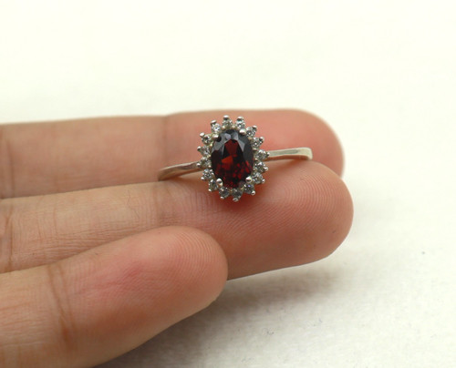Bague épaisse argent - en,