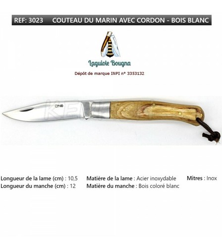 Couteau marin ohio 3023 - couteau, du