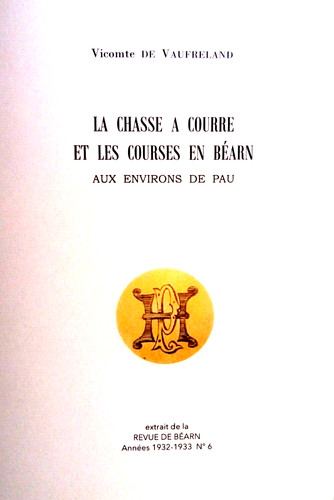 Chasse vénerie vte - - vte, de