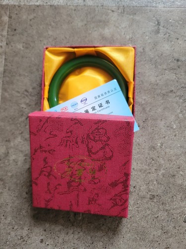 Bracelets jonc jade vert - jonc,