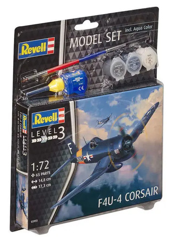 Revell f4u corsair set - f4u-4,
