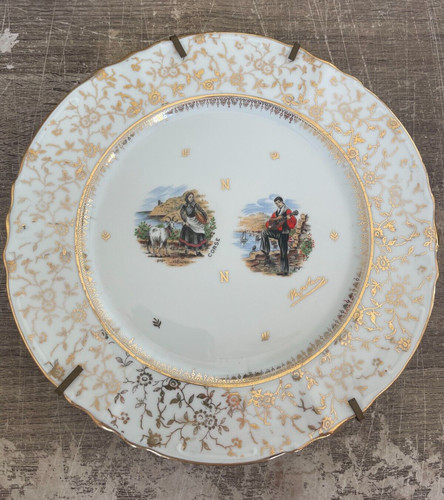 Assiette porcelaine luxe - porcelaine,