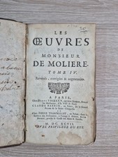 Œuvres de Monsieur MOLIERE