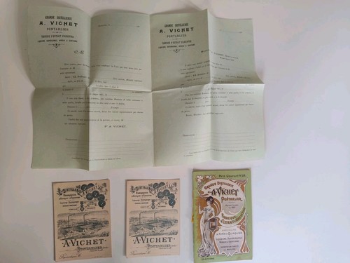 Documents distillerie vichet - distillerie,