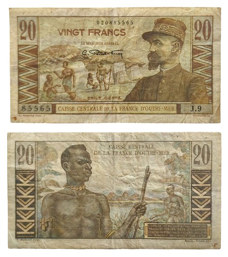 Francs 1947 afrique - francs,