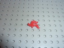 LEGO minifig helmet Red plume