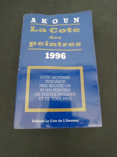 Cote 50000 artistes - cote, de