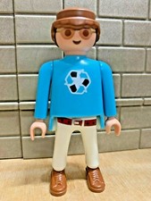 PLAYMOBIL Personnage Homme Moderne Sweat Jean Lunettes 3a - CUSTOM RARE VINTAGE