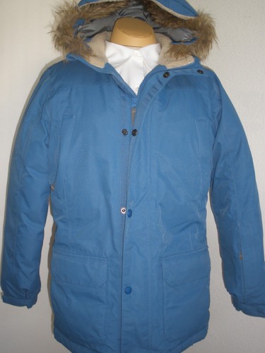 Land end down jacket hood - end,