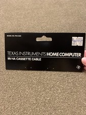 Vintage Texas Instruments Home Computer 99/4A Cassette Cable Package Only (JL)
