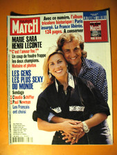 Paris Match N° 2362 du 01/09/1994-Marie Sara & Henri Leconte. Gens les plus sexy