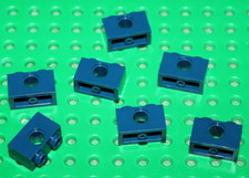 7 x Lego Technic Dark Blue