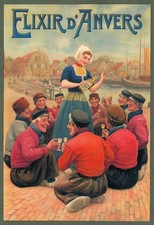 AFFICHE  POSTER     ELIXIR D ANVERS