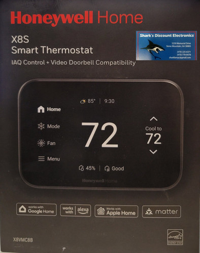 Honeywell x8s smart thermostat - x8s,