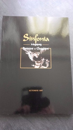 Brochure musique classique - brochure,