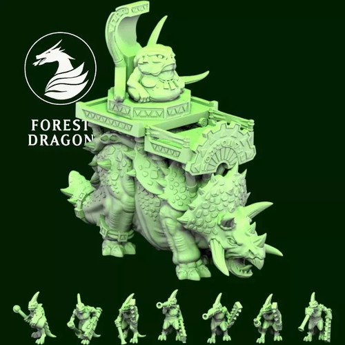 Hommes lézards mégadon - lézards,