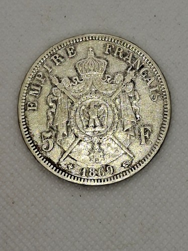 Pièce francs en argent - de, 5