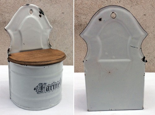 Boite farine email - boite,