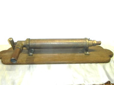 🇫🇷 OBJET DE MARINE POMPE DE CALE BATEAU VOILE VOILIER PECHE CHALUTIER BRONZE