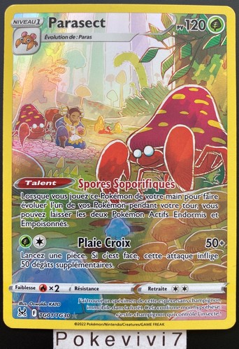 Carte pokemon parasect - carte,