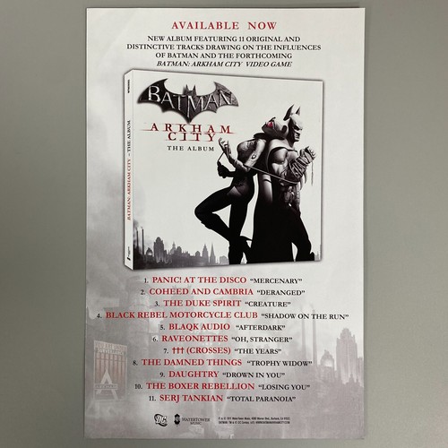Batman arkham city album dc - city,