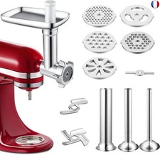 Hachoir à Viande de kitchenaid accessoires, Hachoir en métal KitchenAid pour R