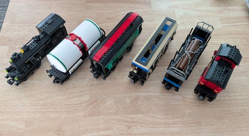 Lego train cars early 2000 - train, 2000's