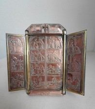 TRIPTYQUE  RELIGIEUX  ART DECO