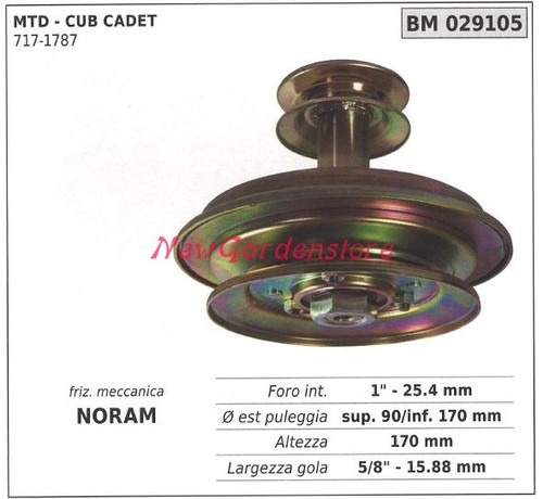 Embrayage mécanique noram - embrayage,