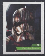 STAR WARS LECLERC 2019 - N° 71 - CAPITAINE PHASMA - Carte autoadhésive neuve