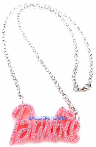 Collier pendentif barbie style - barbie,