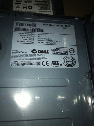 Dell powervault 110t dlt vs160 - 110t,