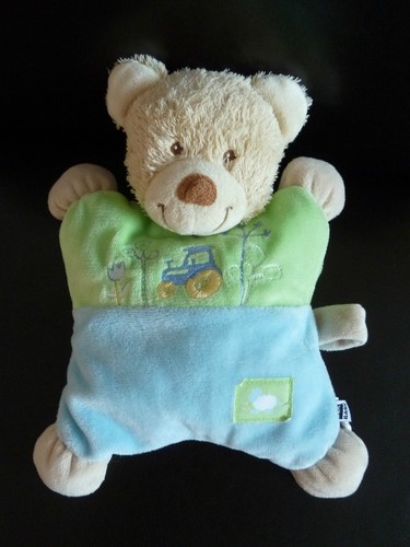 Doudou coussin ours tex - *-,