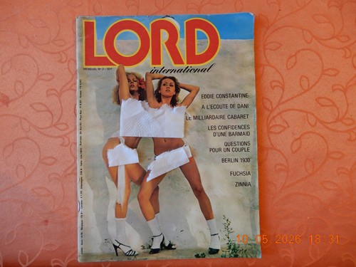 Revue magazine adulte lord - revue,