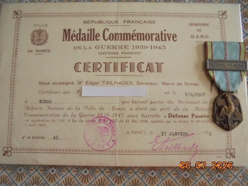 Médaille commémorative