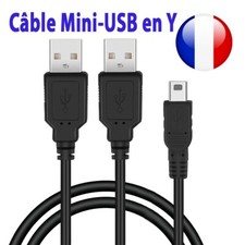 Câble USB Mâle A en Y vers