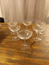 6 Coupes Champagne Cristal