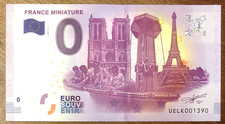 2017 FRANCE MINIATURE N°2 BILLET 0 EURO SOUVENIR BANKNOTE BANCONOTA PAPER MONEY