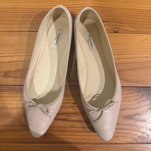 Repetto cream ballet shoes - cream,