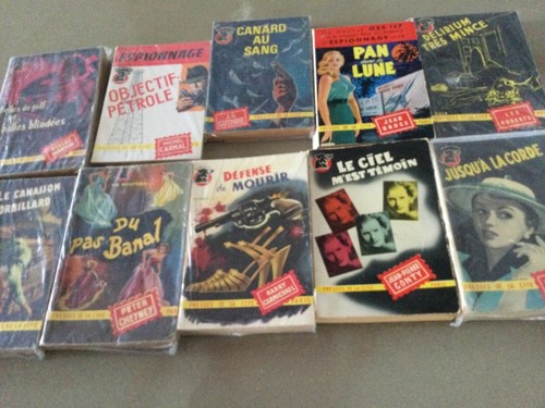Lot livres policiers un - 10,