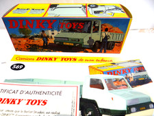 dinky toys BERLIET STRADAIR Benne ATLAS ref 569 avec fiche et certificat