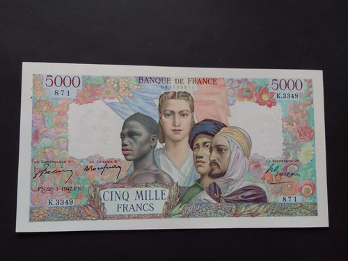 5000 francs empire francais - francs,