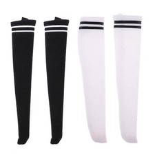 Chaussettes hautes blanches