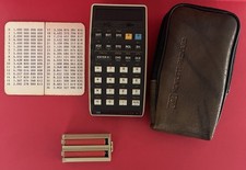 HEWLETT-PACARD 25 Ancienne Calculatrice Avec Son Étui 19 photos.