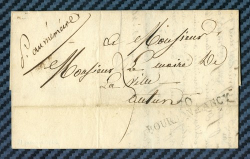 Lettre de bourbon lancy - -=,