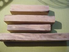 4 carrelets de buis, stylos,tournage,coutellerie,maquette